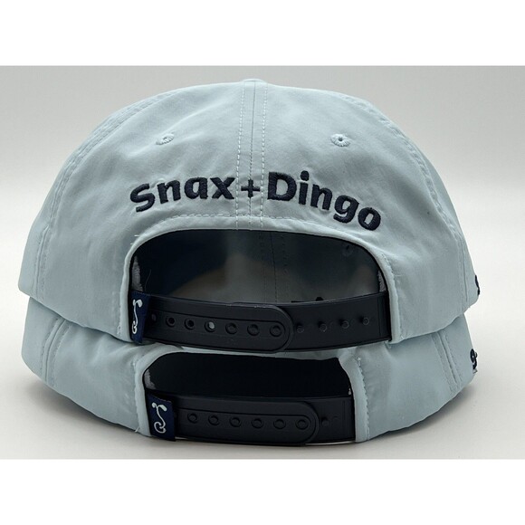 Lot (2) Grassroots California Hats Snap Back S/M His and Hers Baby Blue Dogs - Picture 10 of 10